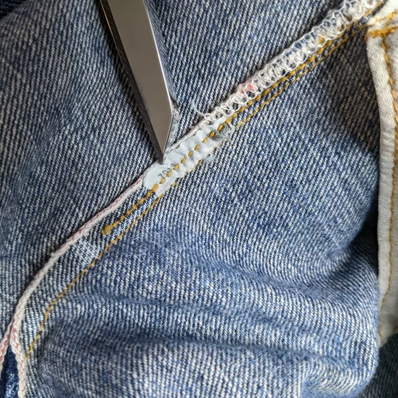 LVC*read*❤️🔥Redline 501 Levi's - Picture 9 of 16